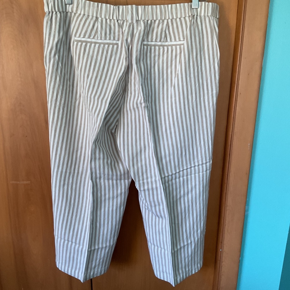 Linen capris - Picture 2 of 3